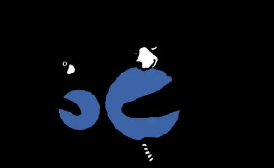 親のクマが丸いボールを抱えており、子供のクマもボールを抱えながら親を眺めているイラスト